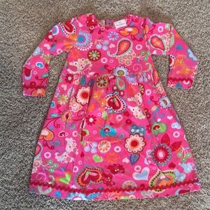 Hanna Andersson Girl’s Floral Dress size 110